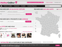 Tablet Screenshot of meilleurcoiffeur.com